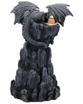 Cădelniță Nemesis Now Adult: Dragons - Black Dragon, 19 cm - 4t