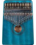 Kalimba, instrument muzical Sela - 17 Mahogany, albastru - 1t