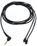 Cablu pentru căști Shure - EAC64BK, MMCX/3,5 mm, 1,62 m, negru - 3t