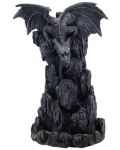 Cădelniță Nemesis Now Adult: Dragons - Black Dragon, 19 cm - 1t