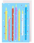 Card de ziua de naștere Creative Goodie - Lumânări - 1t