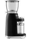 Râșniță de cafea Smeg - CGF01BLEU 50's Style, 150W, 350g, neagră - 3t