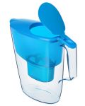 Cană de filtrare apă Aquaphor - Time, 120013, 2.5 l, albastră - 2t