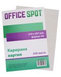Hartie în carouri Office Spot - 250 de file - 2t