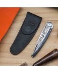Husă pentru cuțite Deejo - Belt Leather Sheath Mocca - 3t