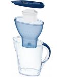 Cană de filtrare apă BRITA - Marella Cool Memo, 2,4 l, albastră - 4t