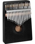 Kalimba, instrument muzical Sela - 17 Mahogany, negru - 2t