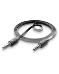 Cablu Cellularline - AUX Audio, 3.5mm/3.5mm, 1m, negru - 1t