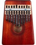 Kalimba, instrument muzical Sela - 10 Mahogany, roșu - 1t