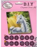 Card de tapițerie cu diamante Craft Buddy - Sunny Unicorn - 1t
