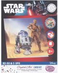 Card de tapițerie cu diamante Craft Buddy - R2-D2 C-3PO - 1t