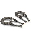 Cabluri Viablue - SC-6 Air Silver Single-Wire, 2×3m, multicolore - 1t