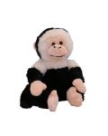 Jucărie de pluș Keel Toys - Maimuță, alb-negru - 1t
