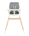 Kikkaboo Scaun de masa pentru copii Modo Grey  - 2t