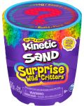 Nisip cinetic Kinetic Sand Wild Critters - Cu surpriza, sortiment - 1t