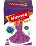 Nisip kinetic in cutie Heroes - Culoare violet, 500g - 1t