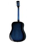 Chitara Harley Benton - D-120TB, clasica, albastra/neagra - 5t