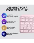 Tastatura Logitech - MX Keys Mini, wireless, roz - 12t