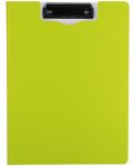 Clipboard cu coperta Deli Rio - EF75002, A4, verde - 2t