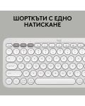 Logitech Keyboard - Pebble Keys 2 K380s, fără fir, layout SUA, alb - 6t