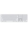 Tastatură Apple - Magic Keyboard, Touch ID, numere, US, alb - 1t