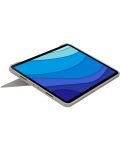 Logitech Keyboard - Combo Touch, iPad Pro 11" 1st, 2nd, 3rd gen, Sand - 4t