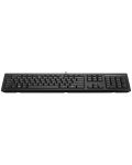 Tastatură HP - 125, negru - 3t
