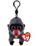 Breloc TY Toys Beanie Boo - Maimuta Wasabi, 8.5 cm - 1t