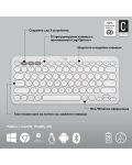 Logitech Keyboard - Pebble Keys 2 K380s, fără fir, layout SUA, alb - 11t