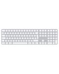 Tastatură Apple - Magic Keyboard, Touch ID, cu cifre, RO, alb - 1t