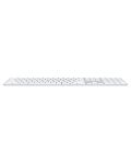 Tastatură Apple - Magic Keyboard, Touch ID, numere, US, alb - 2t