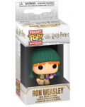 Breloc Funko Pocket POP! Harry Potter - Holiday Ron - 2t