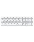 Tastatură Apple - Magic Keyboard, Touch ID, cu cifre, BG, alb - 1t