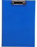 Clipboard cu coperta Deli Start Plus - E38154A, A4, albastru - 1t