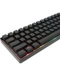 Tastatură White Shark - GLADIUS, US, negru  - 5t