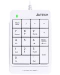 Tastatura A4tech - FK-13P FStyler, alba - 1t