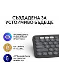 Logitech Keyboard - Pebble Keys 2 K380s, fără fir, ISO Layout, Graphite - 11t