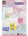 Carte de colorat și activități Grafix Unicorn - 2t