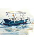 Set de pictură cu diamante  TSvetnoy - Lonely Boat - 1t