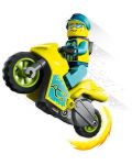 Constructor Lego City - Stuntz, motocicletă cascadoră Cyber (60358) - 6t