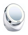 Oglinda cosmetica LED Beurer - BS 49, 5x Zoom, 11 cm, alb - 1t