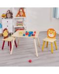 Set pentru copii masă cu 2 scaune Ginger Home - Animals - 9t