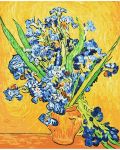 Set de pictură pe numere Ideyka - Irisi Van Gogh, 40 x 50 cm - 1t