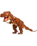 Constructor Raya Toys - Tyrannosaurus Rex, 350 piese - 1t