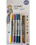 Set markere Copic Ciao - Set Manga, 5+1 - 1t