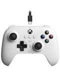 Controller 8BitDo - Ultimate Wired, Hall Effect Edition, alb (Xbox One/Xbox Series X/S) - 2t