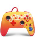 Controller PowerA - Enhanced, cu fir, pentru Nintendo Switch, Pokemon: Oran Berry Pikachu - 1t