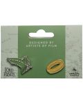 Set de insigne Weta Movies: The Lord of the Rings - Elven Leaf & One Ring - 4t