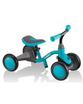 Globber Balance Bike - Bicicleta de învățare 3 în 1 Deluxe, albastru/verde - 4t