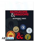Set de insigne ABYstyle Games: Dungeons & Dragons - Factions	 - 8t